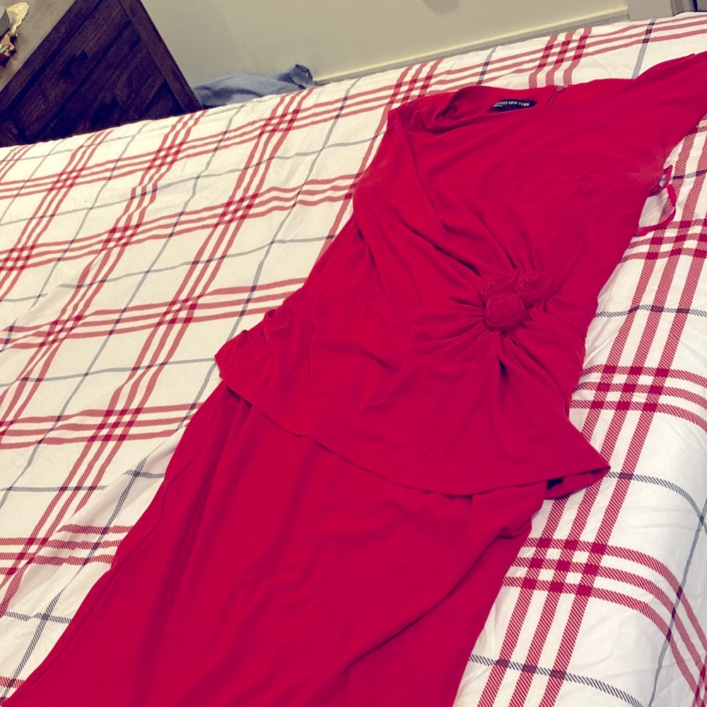 Sexy red dress